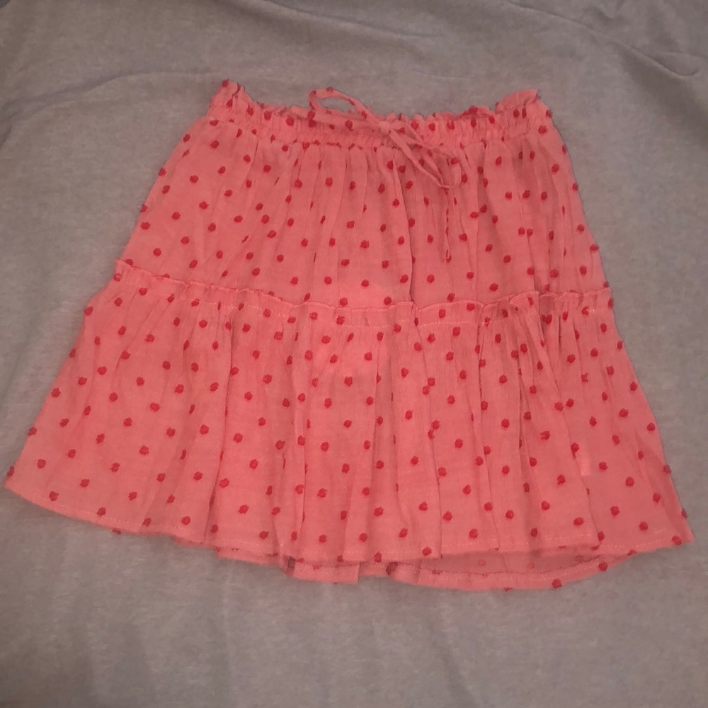 Pink Mini Skirt
